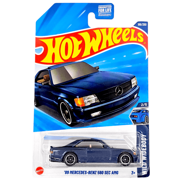 Hot Wheels - '89 Mercedes - Benz 560 SEC AMG - 2025 - Top CollectiblesDiecastHot Wheels