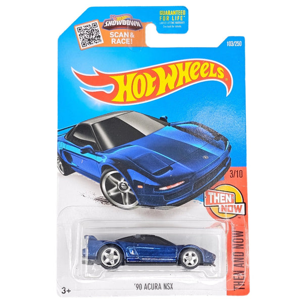 Hot Wheels - '90 Acura NSX - 2016 *Super Treasure Hunt* - Top CollectiblesDiecastHot Wheels