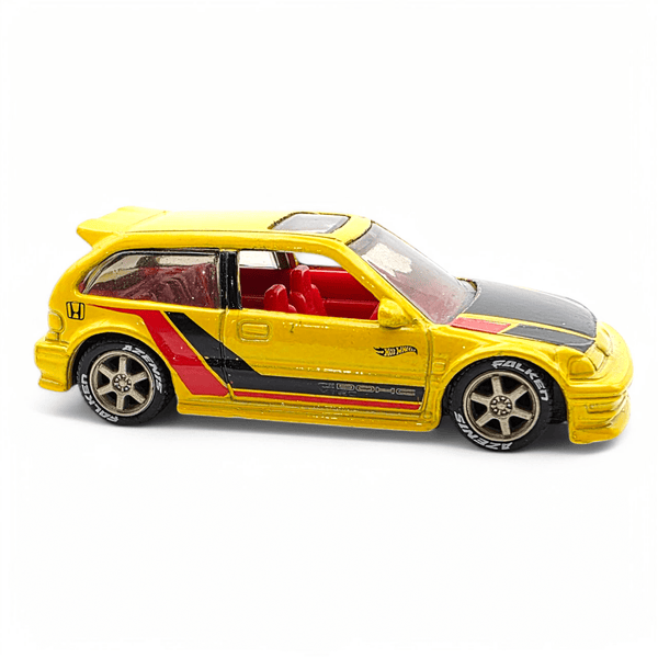 Hot Wheels - '90 Honda Civic EF - 2018 Honda 70th Anniversary Series *Real Riders Custom* - Top CollectiblesDiecastHot Wheels