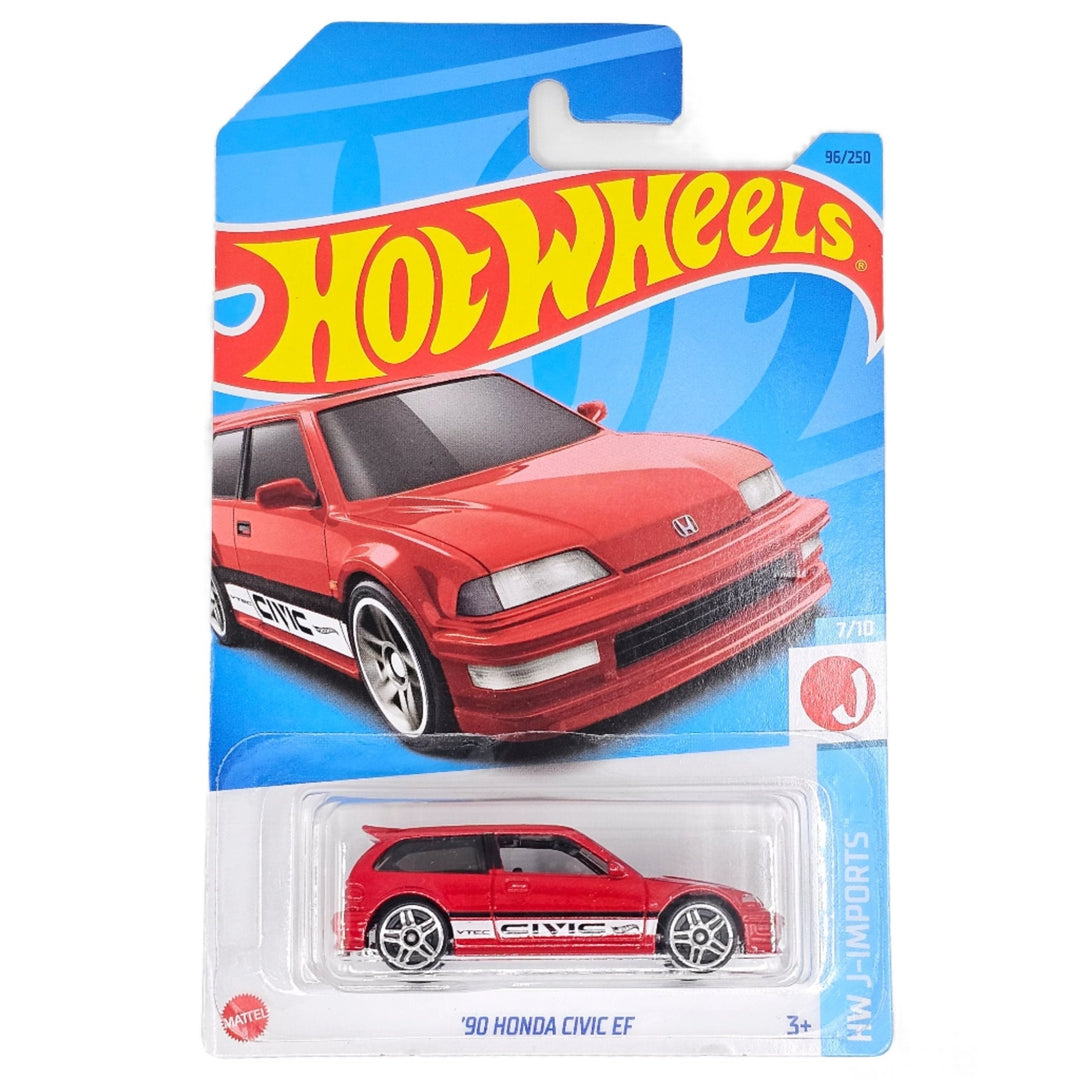Hot Wheels - '90 Honda Civic EF - 2023 - Top CollectiblesDiecastHot Wheels