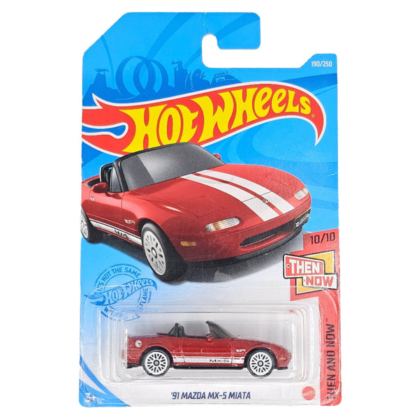 Hot Wheels - '91 Mazda MX - 5 Miata - 2021 *Treasure Hunt* - Top CollectiblesDiecastHot Wheels