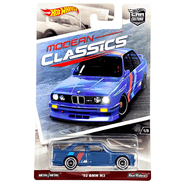 Hot Wheels - '92 BMW M3 - 2017 Modern Classics Series - Top CollectiblesDiecastHot Wheels