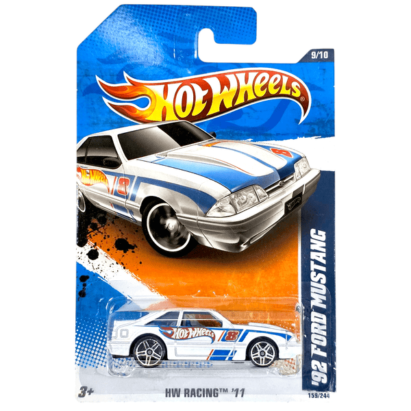 Hot Wheels - '92 Ford Mustang - 2011 - Top CollectiblesDiecastHot Wheels