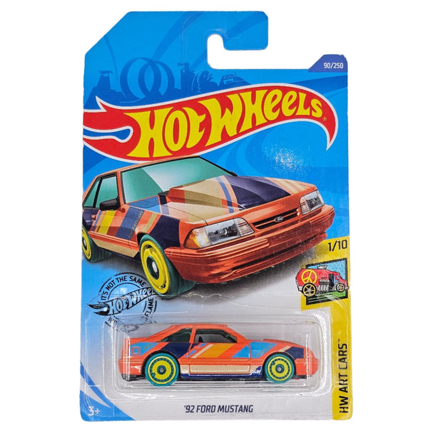 Hot Wheels - '92 Ford Mustang - 2020 - Top CollectiblesDiecastHot Wheels