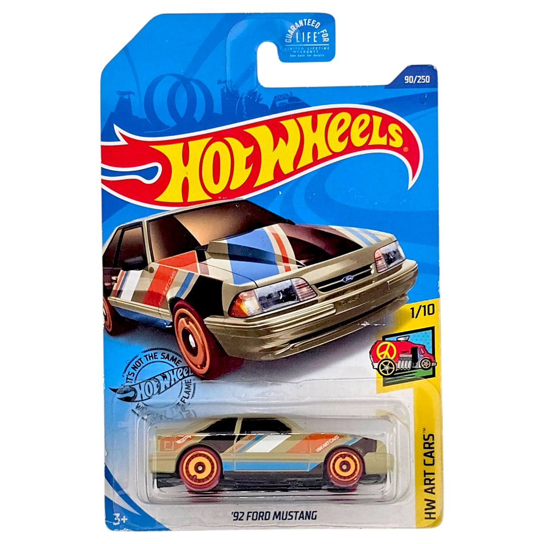 Hot Wheels - '92 Ford Mustang - 2020 - Top CollectiblesDiecastHot Wheels