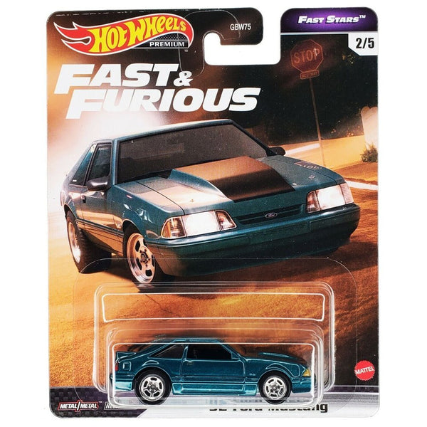 Hot Wheels - '92 Ford Mustang - 2021 F&F Fast Stars Series - Top CollectiblesDiecastHot Wheels