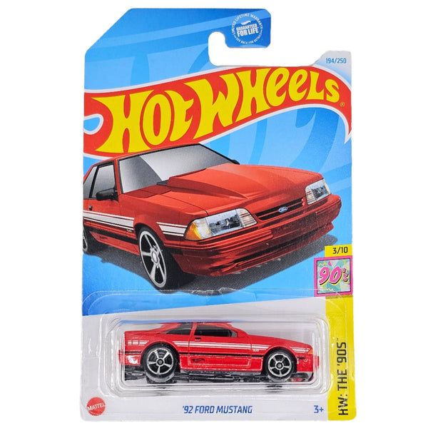 Hot Wheels - '92 Ford Mustang - 2024 - Top CollectiblesDiecastHot Wheels