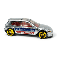 Hot Wheels - '92 Honda Civic EG - 2024 *Zamac - Real Riders Custom* - Top CollectiblesDiecastHot Wheels