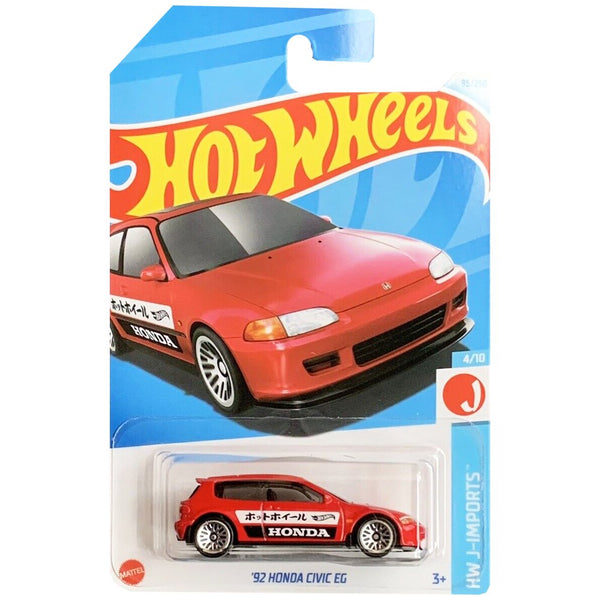 Hot Wheels - '92 Honda Civic EG - 2024 - Top CollectiblesDiecastHot Wheels