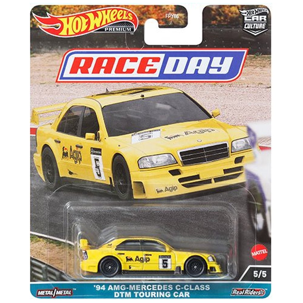 Hot Wheels - '94 AMG - Mercedes C - Class DTM Touring Car - 2023 Race Day Series - Top CollectiblesDiecastHot Wheels
