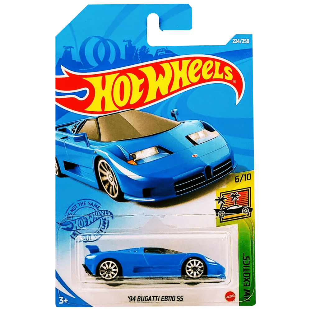 Hot Wheels - '94 Bugatti EB110 SS - 2021 - Top CollectiblesDiecastHot Wheels