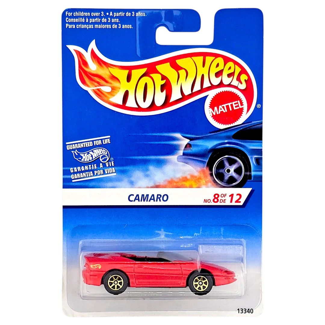 Hot Wheels - '95 Camaro Convertible - 1995 *Canada & International Only* - Top CollectiblesDiecastHot Wheels