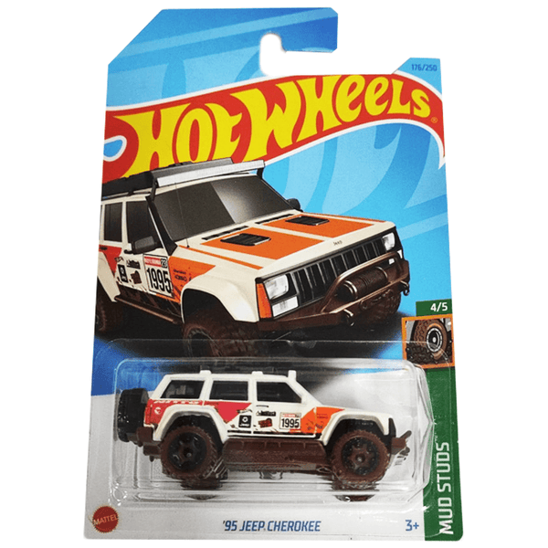 Hot Wheels - '95 Jeep Cherokee - 2023 *Treasure Hunt* - Top CollectiblesDiecastHot Wheels