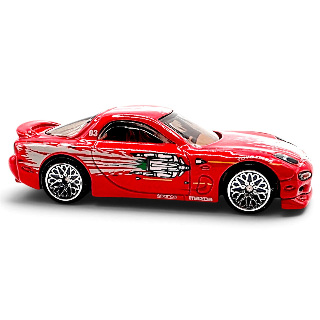 Hot Wheels - '95 Mazda RX-7 - 2020 Fast & Furious Full Force Series - Top CollectiblesDiecastHot Wheels