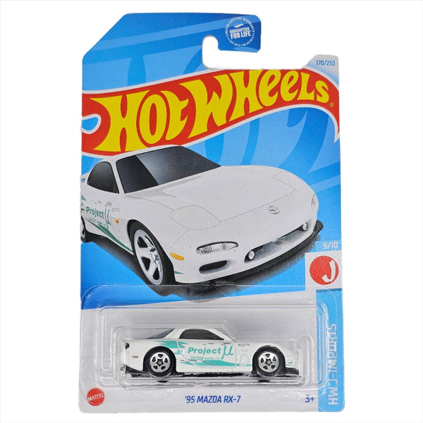 Hot Wheels - '95 Mazda RX - 7 - 2024 - Top CollectiblesDiecastHot Wheels