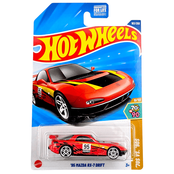 Hot Wheels - '95 Mazda RX - 7 Drift - 2025 - Top CollectiblesDiecastHot Wheels