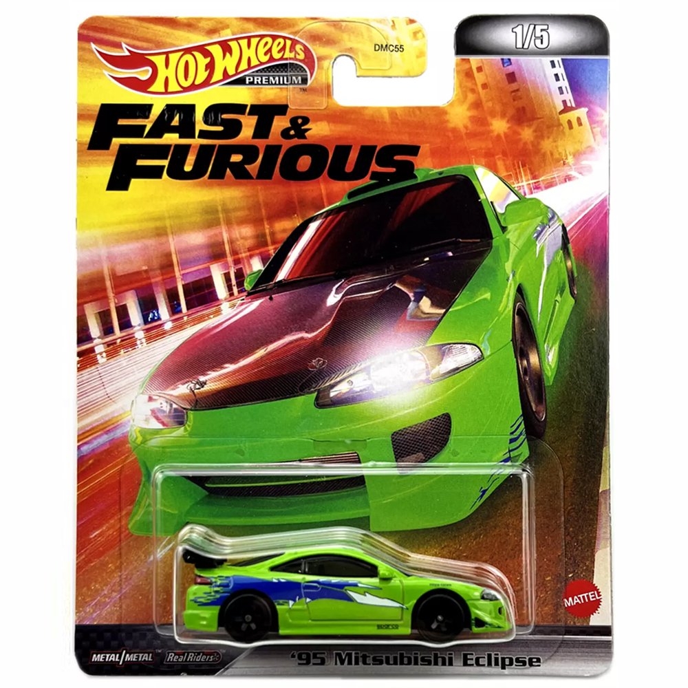 Hot Wheels - '95 Mitsubishi Eclipse - 2022 Fast & Furious Series - Top CollectiblesDiecastHot Wheels