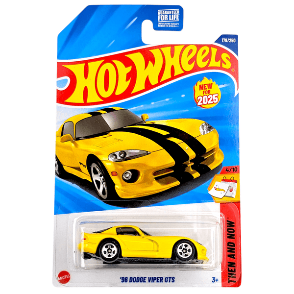 Hot Wheels - '96 Dodge Viper GTS - 2025 - Top CollectiblesDiecastHot Wheels