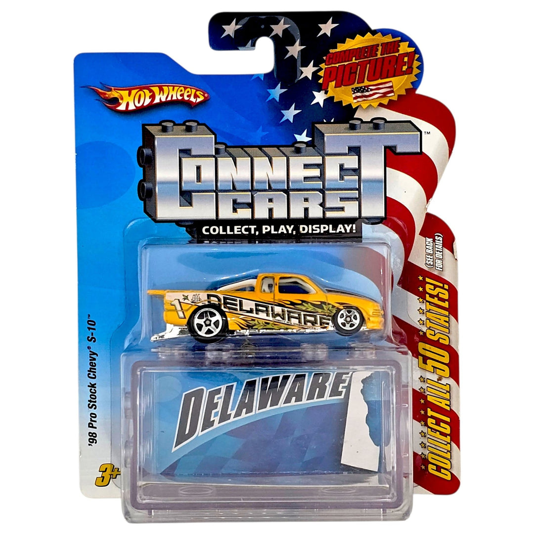 Hot Wheels - 98 Pro Stock Chevy s-10 - 2009 Connect Cars Series - Top CollectiblesDiecastHot Wheels