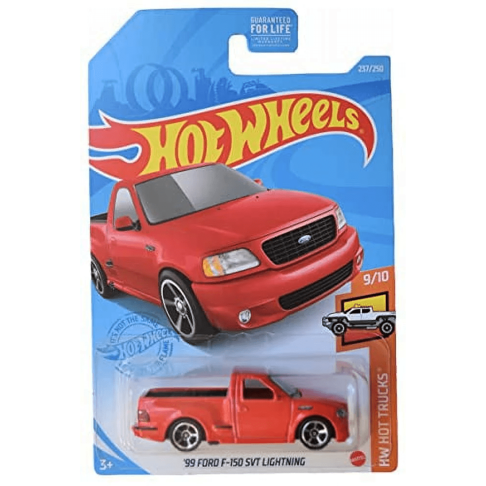 Hot Wheels - '99 Ford F - 150 SVT Lightning - 2021 - Top CollectiblesDiecastHot Wheels