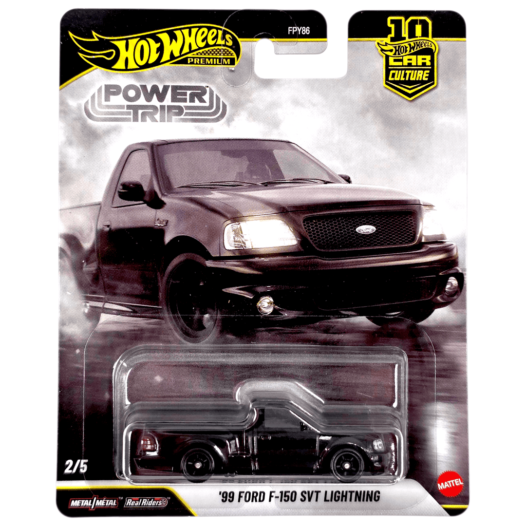 Hot Wheels - '99 Ford F - 150 SVT Lightning - 2026 Power Trip Series - Top CollectiblesDiecastHot Wheels