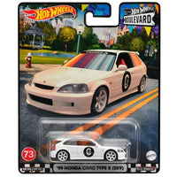 Hot Wheels - '99 Honda Civic Type R (EK9) - 2023 Boulevard Series - Top CollectiblesDiecastHot Wheels