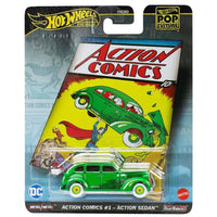 Hot Wheels - Action Comics #1 Action Sedan - 2024 Pop Culture Series - Top CollectiblesDiecastHot Wheels