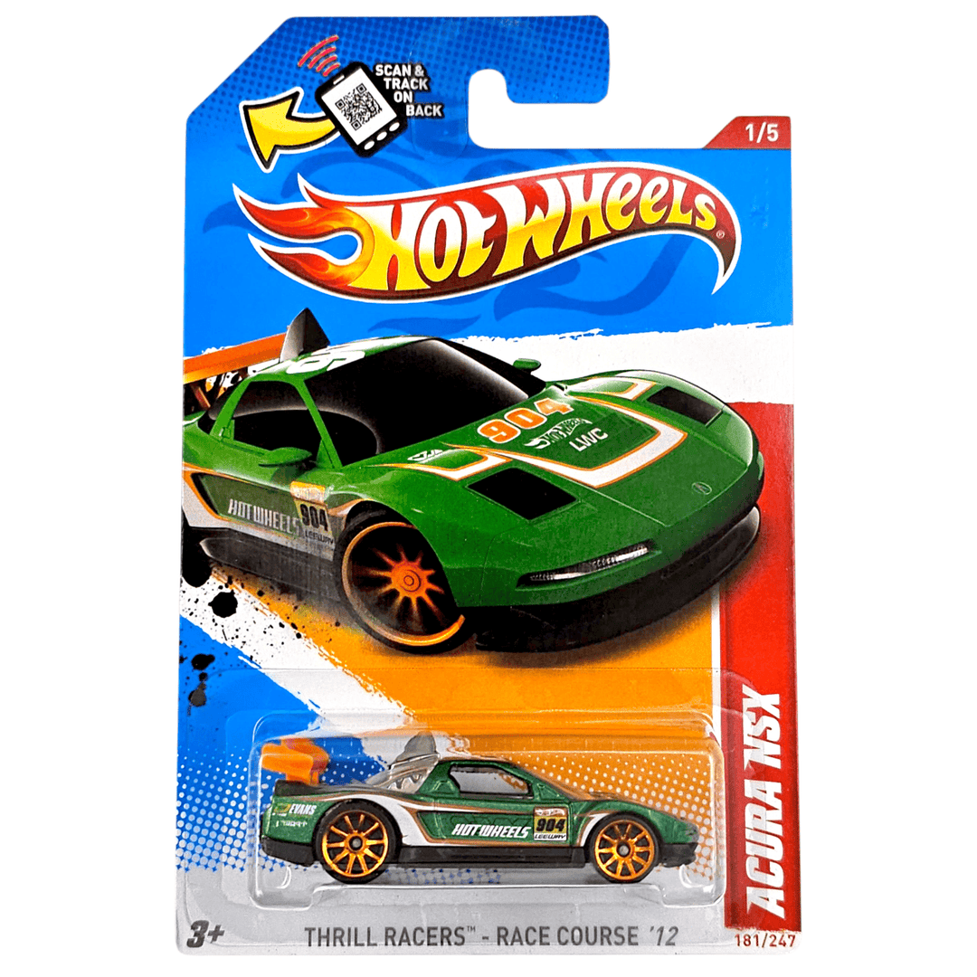 Hot Wheels - Acura NSX - 2012 *Card Variation* - Top CollectiblesDiecastHot Wheels