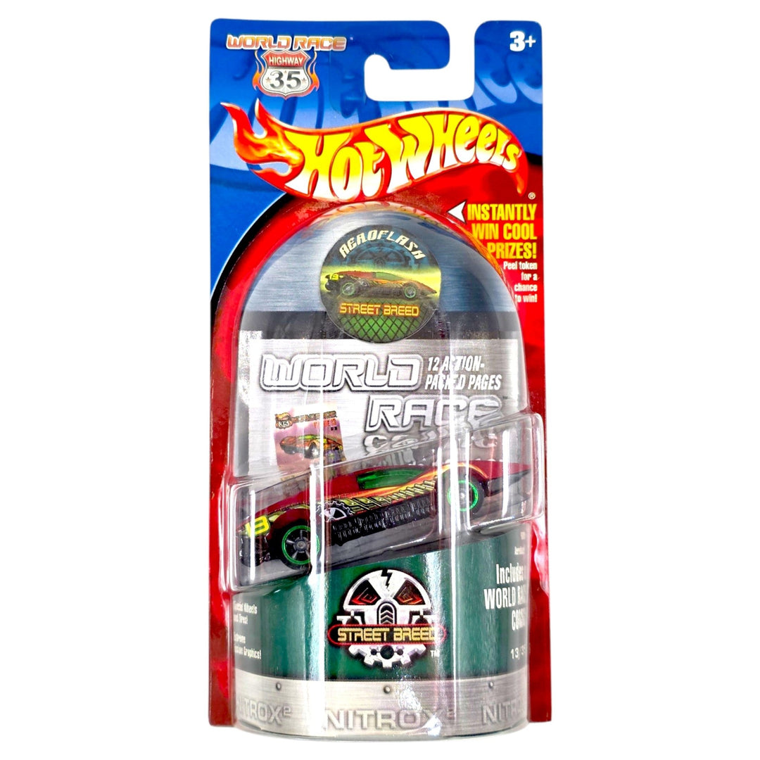 Hot Wheels - Aeroflash - 2003 Highway 35 World Race Series - Top CollectiblesDiecastHot Wheels