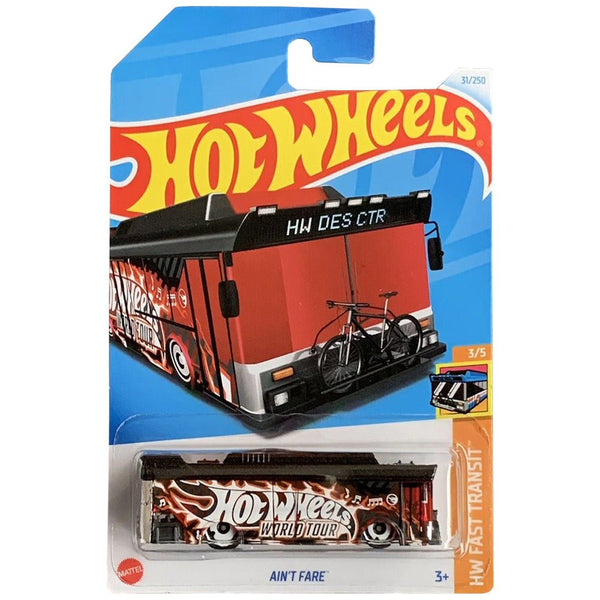 Hot Wheels - Ain't Fare - 2024 *Treasure Hunt* - Top CollectiblesDiecastHot Wheels