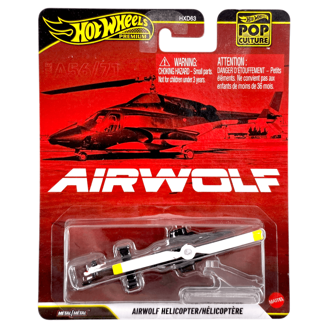 Hot Wheels - Airwolf Helicopter - 2026 Pop Culture Series - Top CollectiblesDiecastHot Wheels