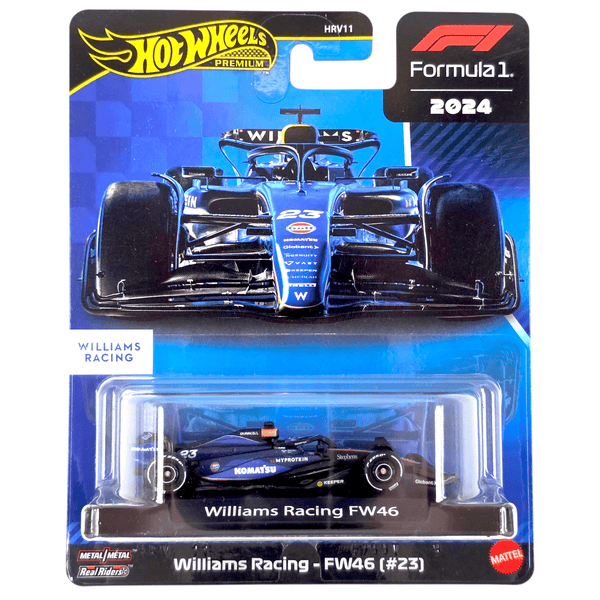 Hot Wheels - Alexander Albon Williams Racing - FW46 (43) - 2025 Formula 1 Series - Top CollectiblesDiecastHot Wheels
