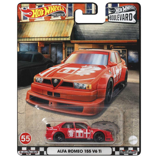 Hot Wheels - Alfa Romeo 155 V6 Ti - 2022 Hot Wheels Boulevard Series - Top CollectiblesDiecastHot Wheels