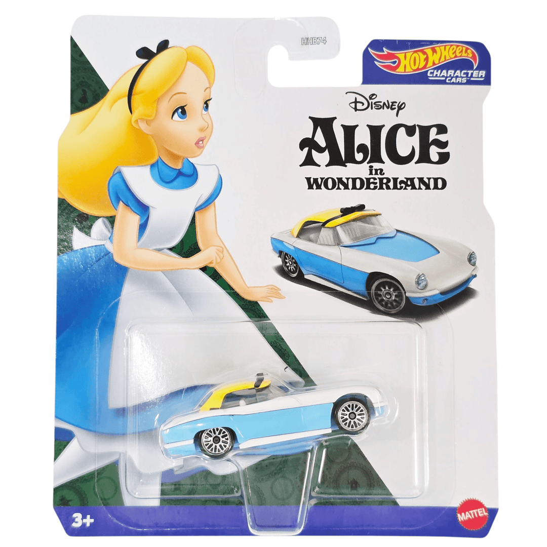 Hot Wheels - Alice in Wonderland - 2024 Character Cars Series - Top CollectiblesDiecastHot Wheels
