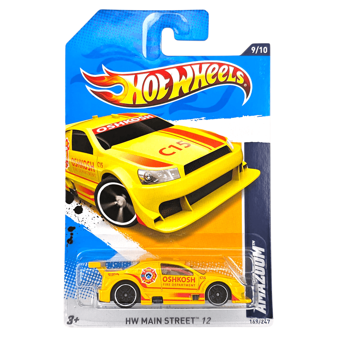 Hot Wheels - Amazoom - 2012 *Card Variation* - Top CollectiblesDiecastHot Wheels