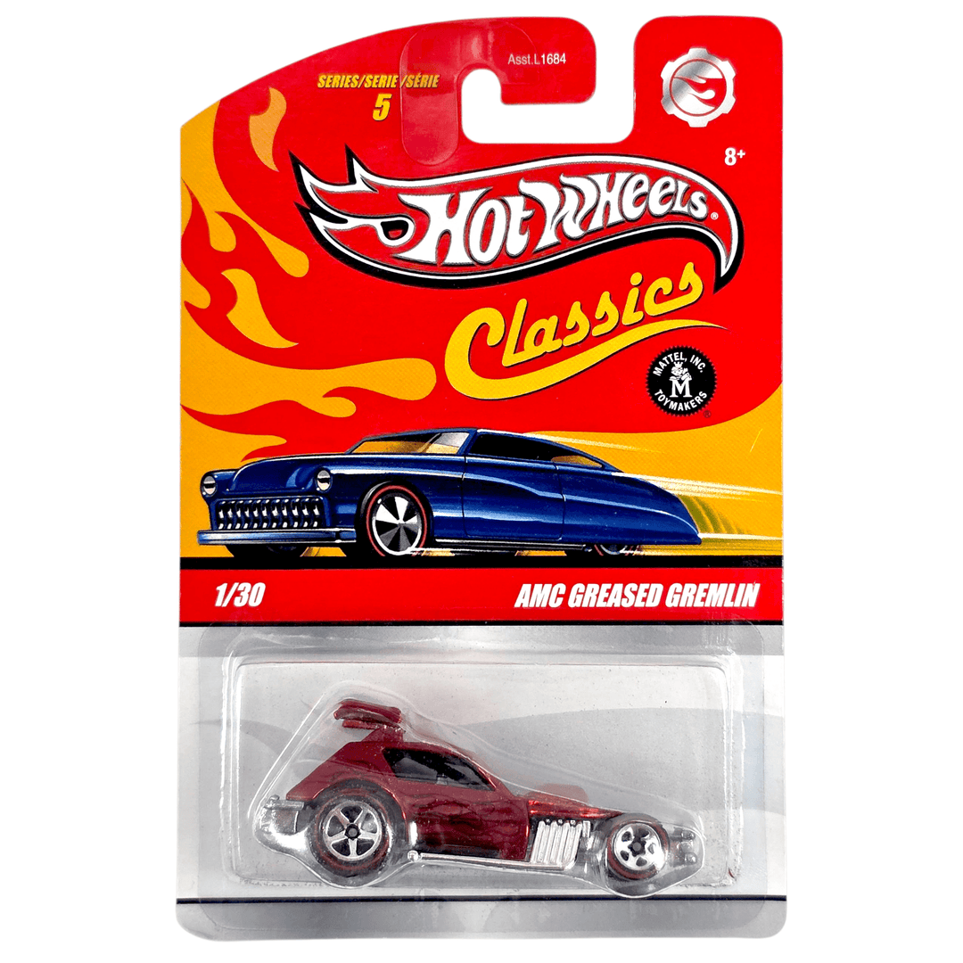 Hot Wheels - AMC Greased Gremlin - 2009 Classics Series 5 - Top CollectiblesDiecastHot Wheels