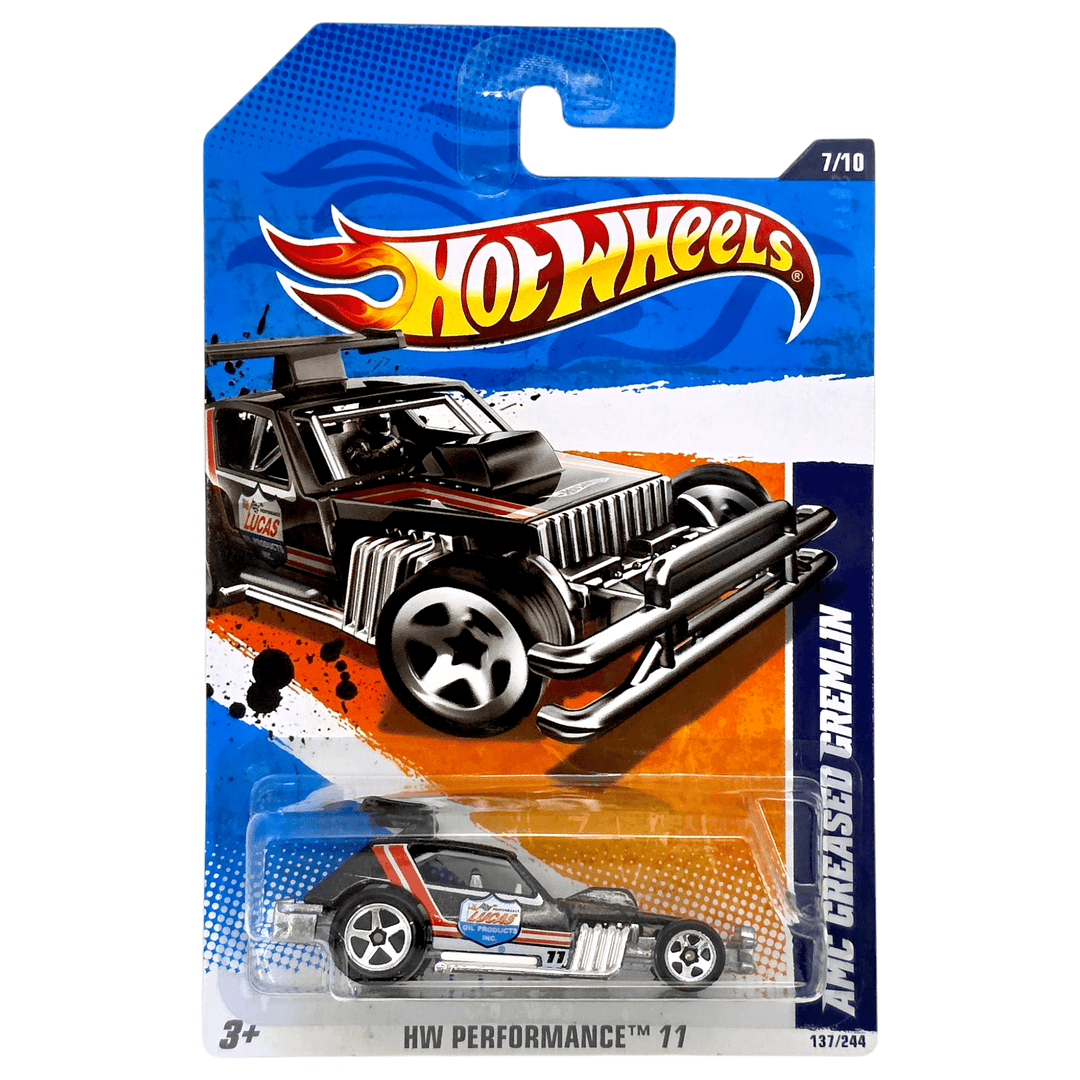 Hot Wheels - AMC Greased Gremlin - 2011 - Top CollectiblesDiecastHot Wheels