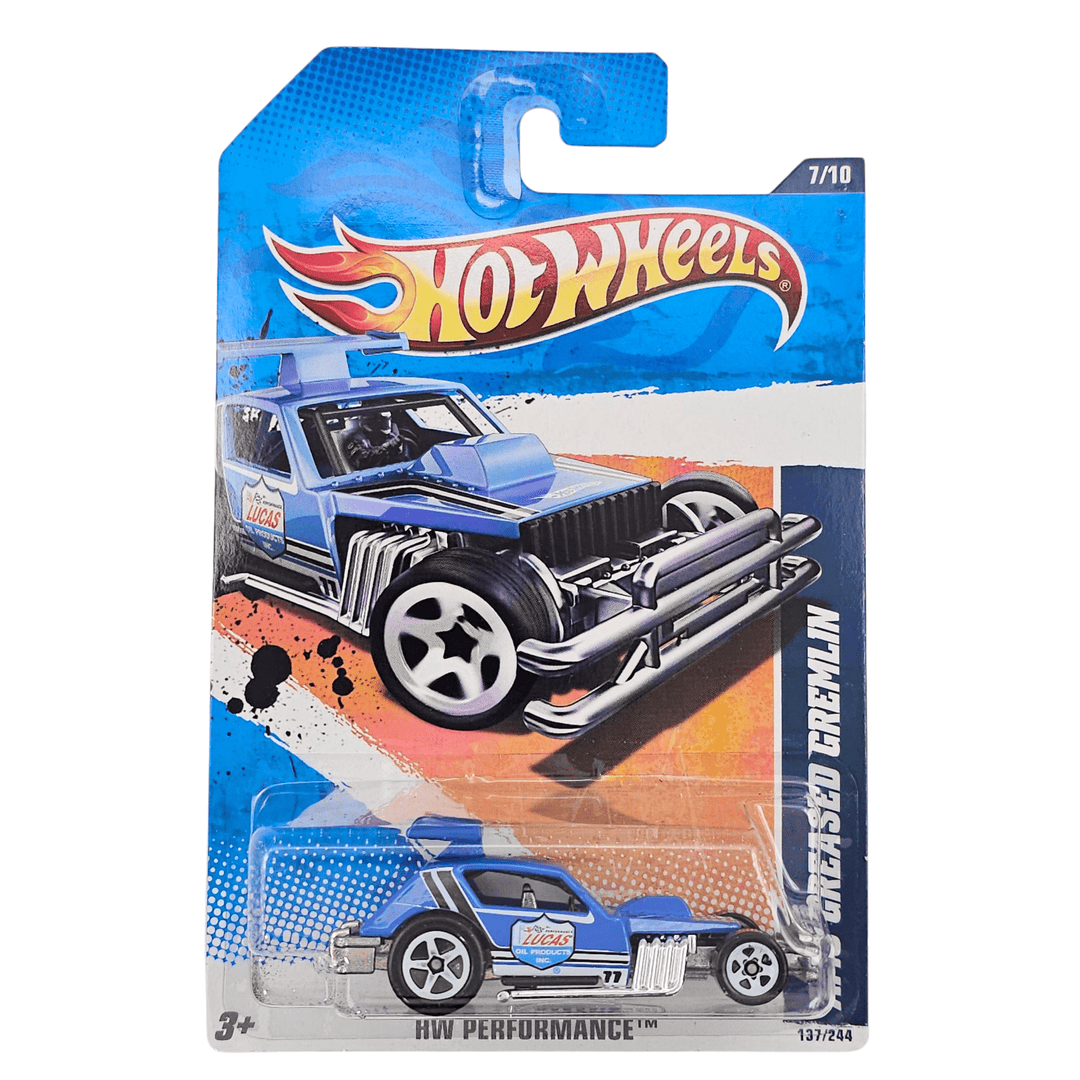 Hot Wheels - AMC Greased Gremlin - 2011 - Top CollectiblesDiecastHot Wheels