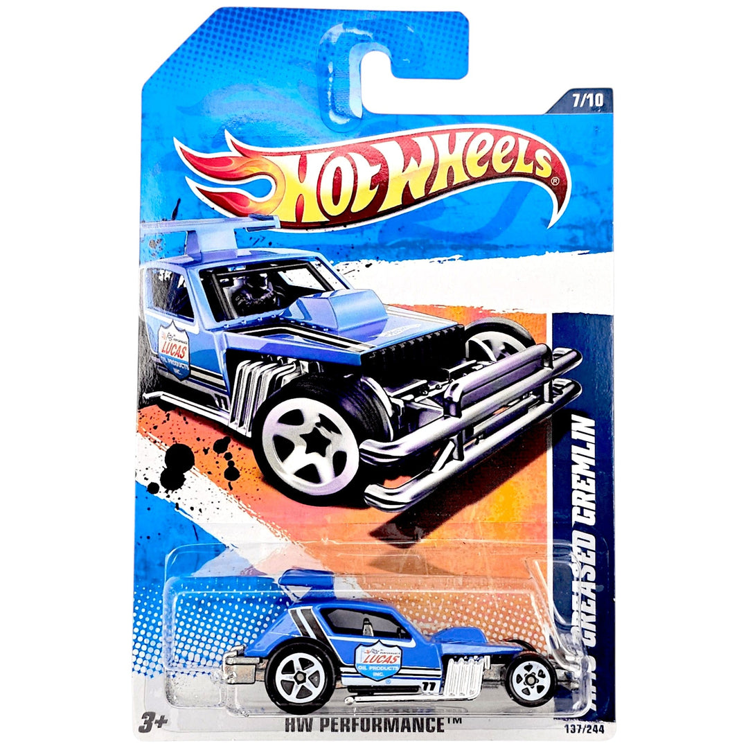 Hot Wheels - AMC Greased Gremlin - 2011 - Top CollectiblesDiecastHot Wheels