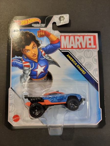 Hot Wheels - America Chavez - 2023 Marvel Character Cars Series - Top CollectiblesDiecastHot Wheels