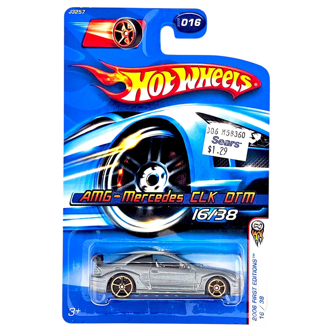Hot Wheels - AMG-Mercedes CLK DTM - 2006 *FTE Wheels Variation* - Top CollectiblesDiecastHot Wheels