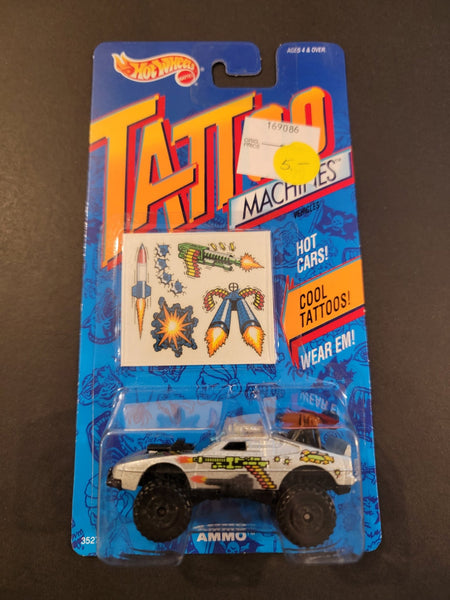 Hot Wheels - Ammo - 1993 Tattoo Machines - Top CollectiblesDiecastHot Wheels