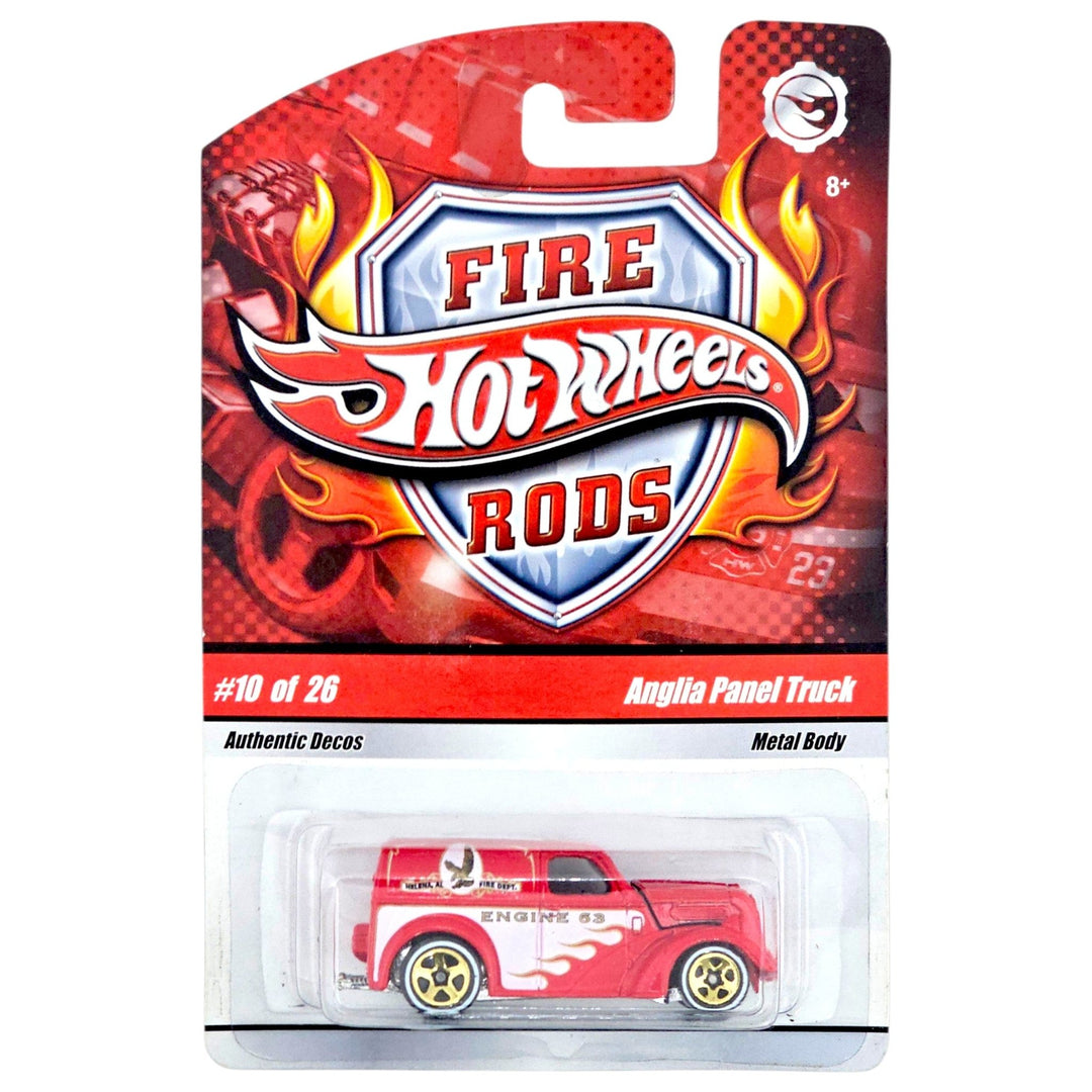 Hot Wheels - Anglia Panel Truck - 2009 Fire Rods Series - Top CollectiblesDiecastHot Wheels