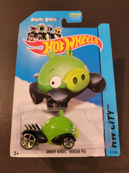 Hot Wheels - Angry Birds Minion Pig - 2014 - Top CollectiblesDiecastHot Wheels