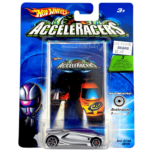 Hot Wheels - Anthracite - 2005 Acceleracers Series - Top CollectiblesDiecastHot Wheels