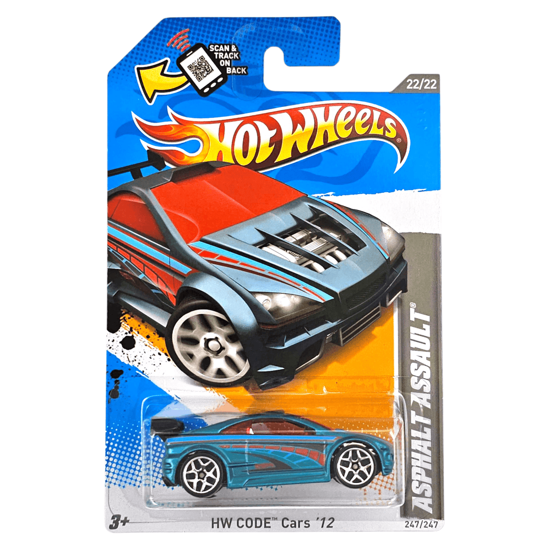 Hot Wheels - Asphalt Assault - 2012 *Card Variation* - Top CollectiblesDiecastHot Wheels