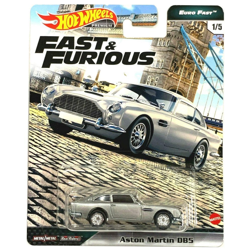 Hot Wheels - Aston Martin DB5 - 2020 F&amp;F Euro Fast - Top CollectiblesDiecastHot Wheels