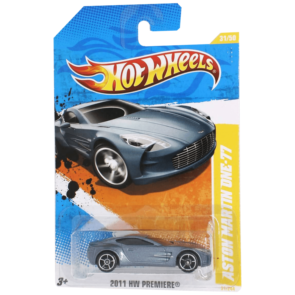 Hot Wheels - Aston Martin One - 77 - 2011 - Top CollectiblesDiecastHot Wheels