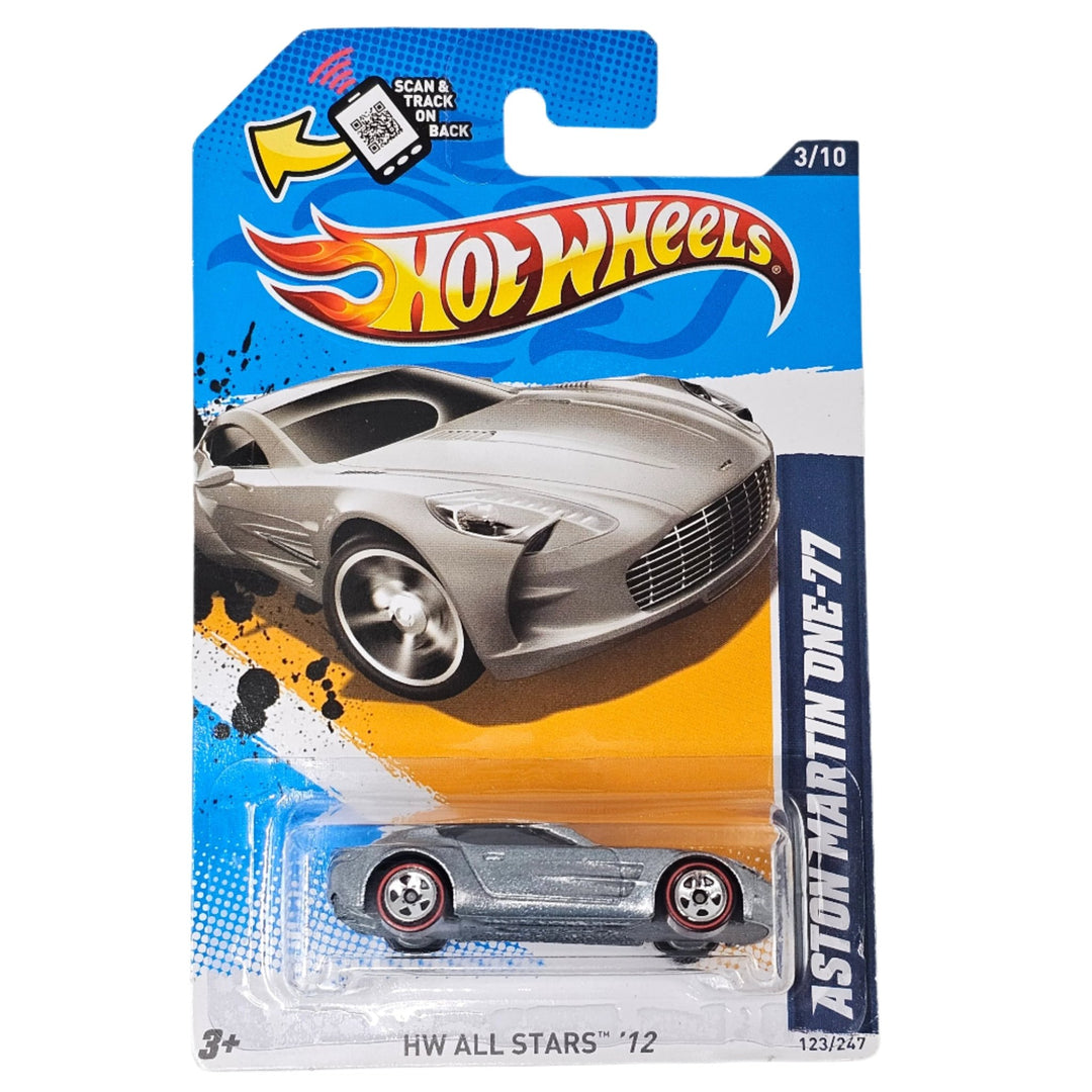Hot Wheels - Aston Martin One - 77 - 2012 *Walmart Exclusive* - Top CollectiblesDiecastHot Wheels