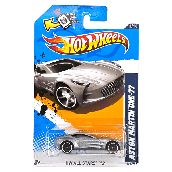 Hot Wheels - Aston Martin One - 77 - 2012 - Top CollectiblesDiecastHot Wheels
